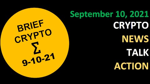 Crypto News Talk Action 10 September Bitcoin BTC Ethereum ETH Cardano ADA Solana SOL DOT