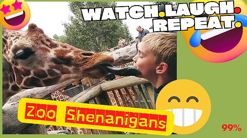 Kids at the Zoo: Chaos Unleashed!