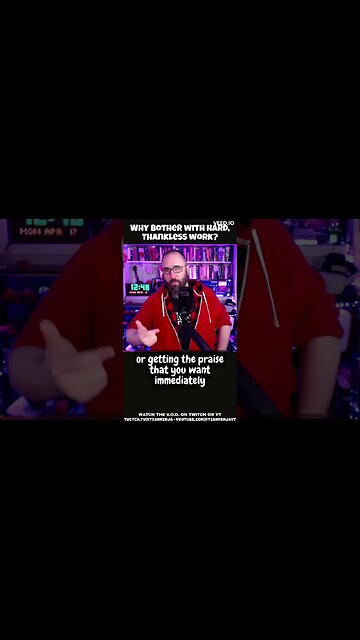 Why Work if You Can Get it Now?