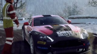 DiRT Rally 2 - Vantage Slips and Slides Through Col de Turini