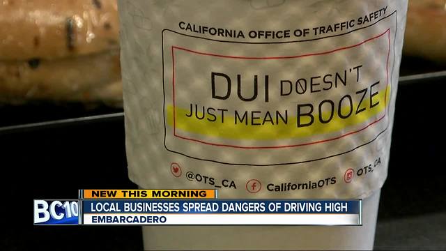 Local businesses warning of dangers of driving while high