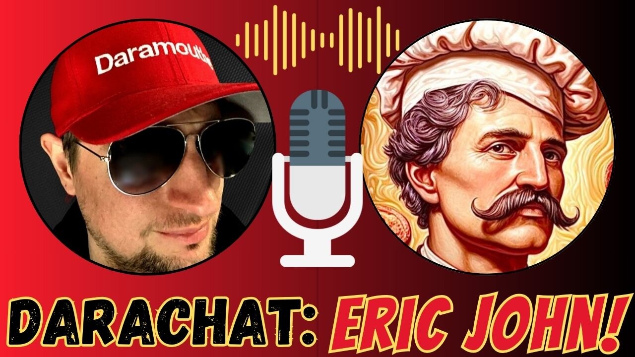 Darachat: Welcomes Eric John, Pizza Master Extraordinaire.