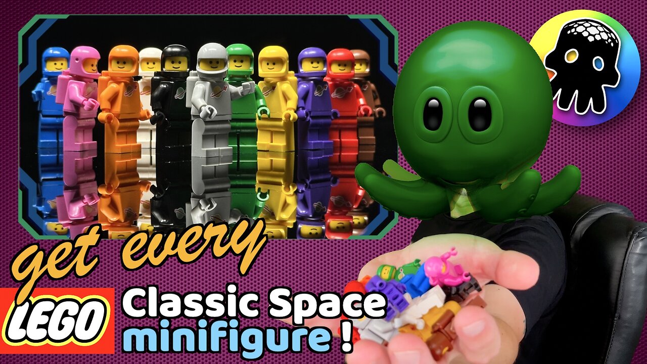 How to get every LEGO Classic Space minifigure