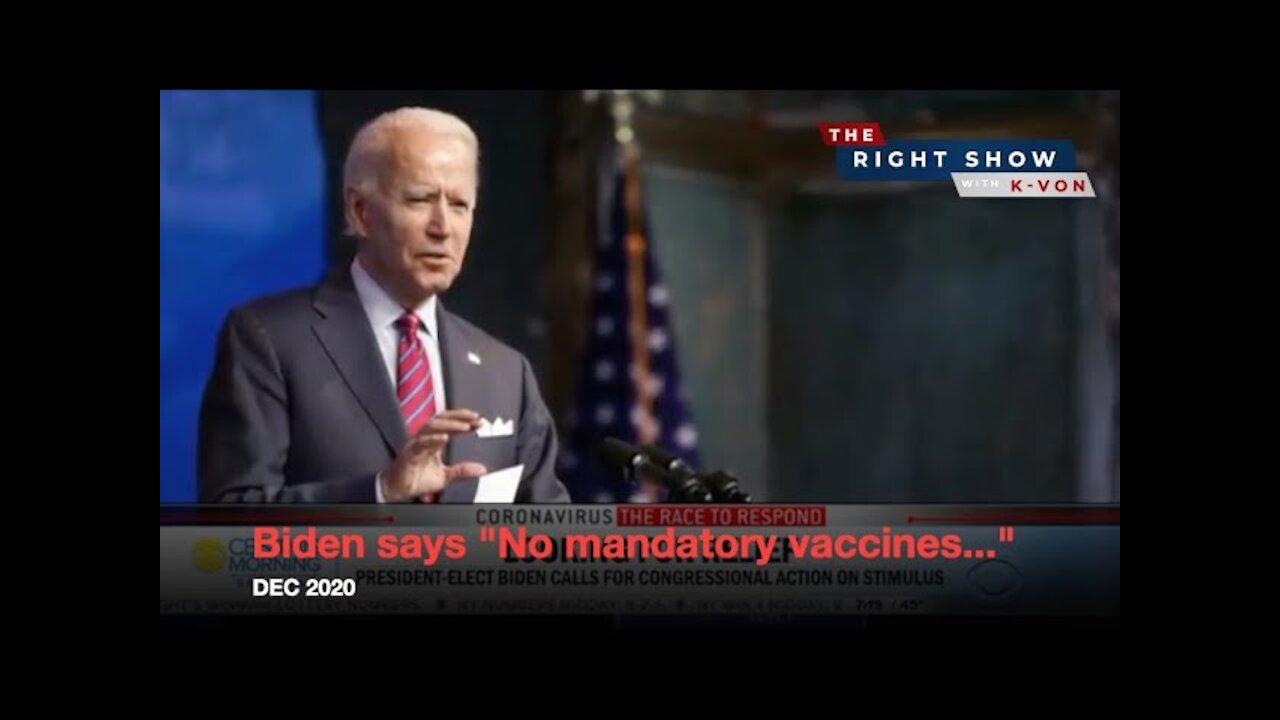 No Mandatory Bidenjections...