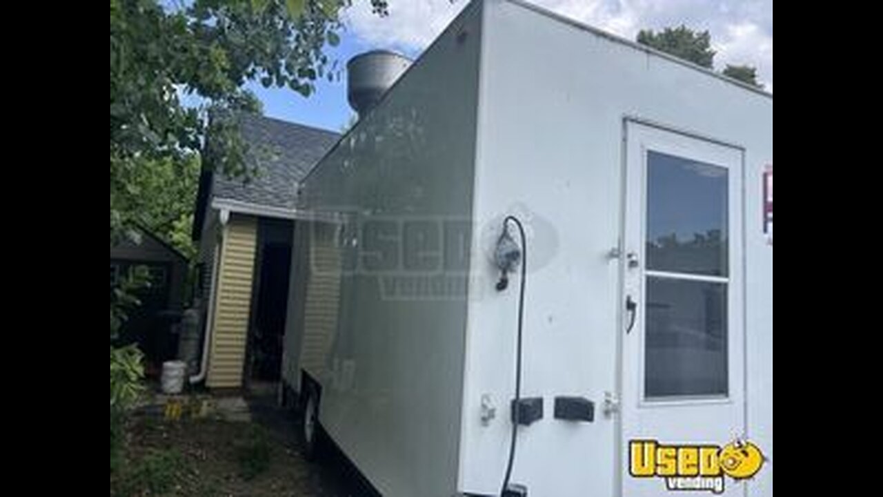 2018 8' x 16' Kitchen Food Concession Trailer with Pro-Fire Suppression for Sale in Wisconsin