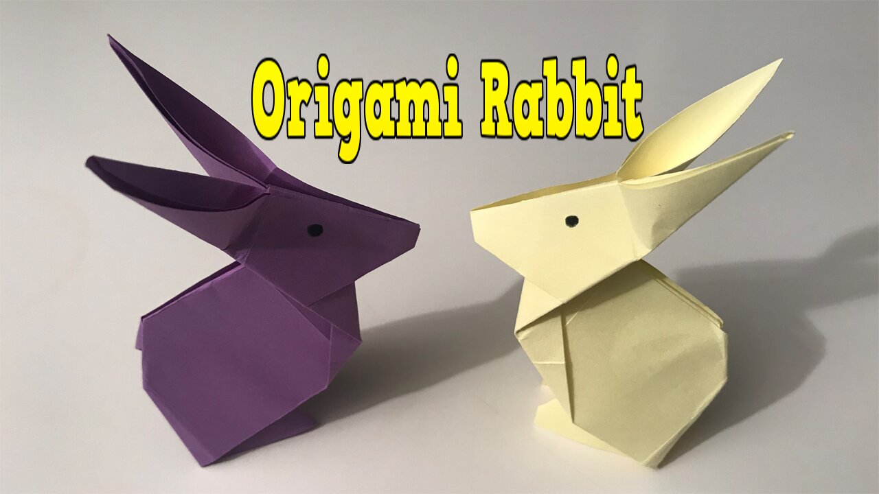 How to make an Origami Rabbit