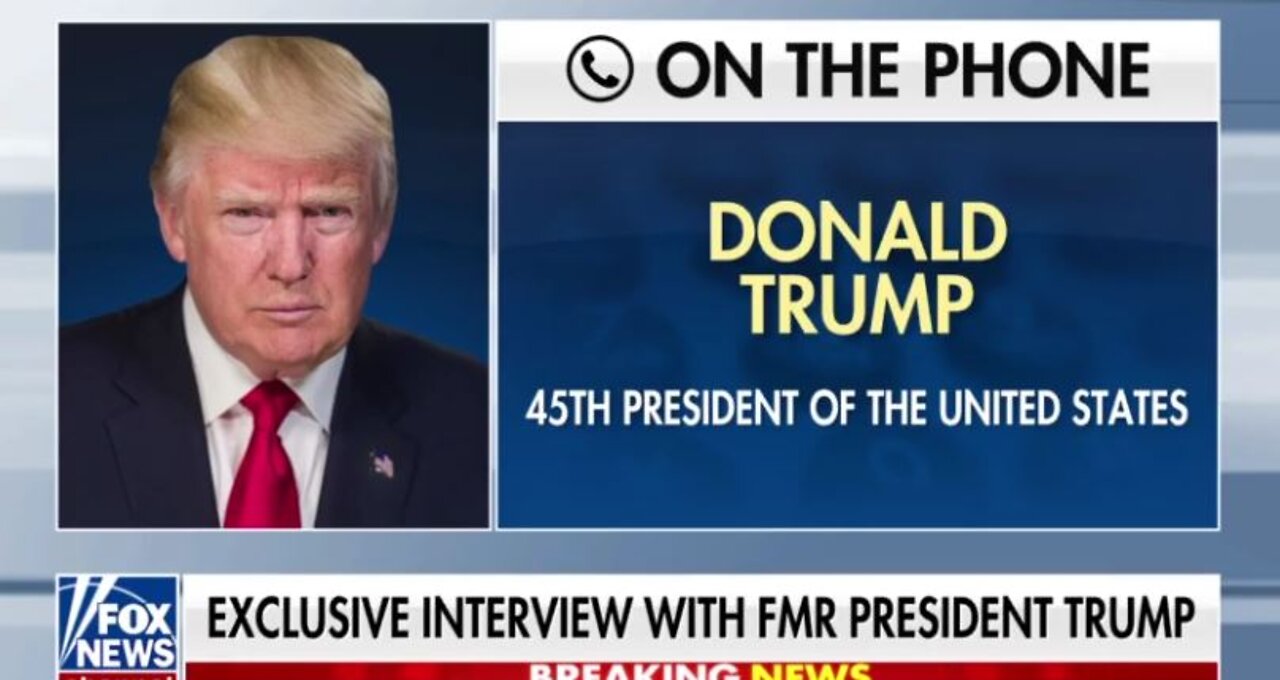 President Donald Trumps Interview with Sean Hannity- March 11, 2022