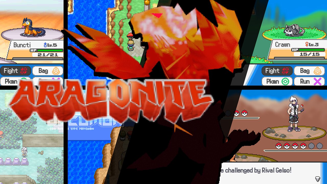 Pokemon Aragonite - Fan-made game Sylia region with fakemon, a story with multiple layers and more