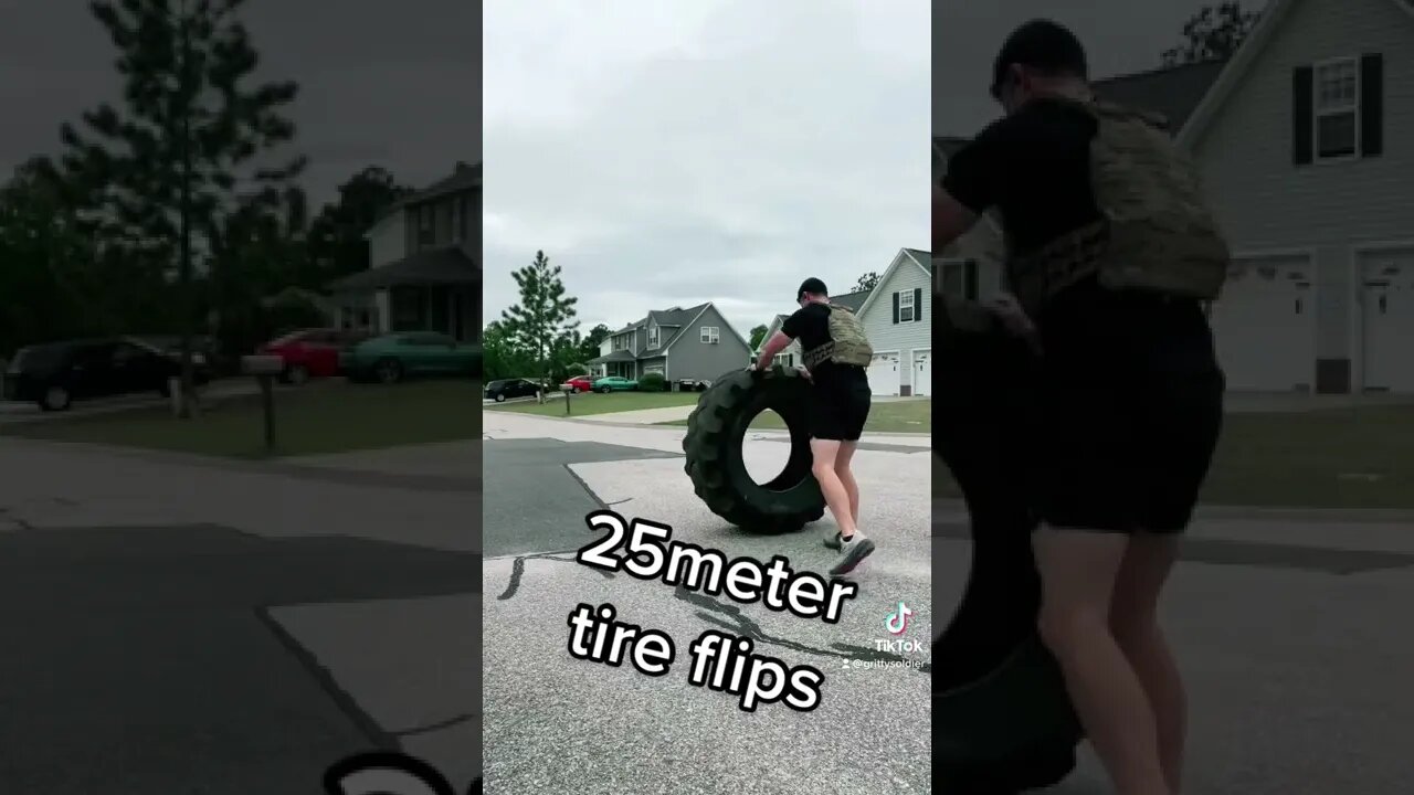 Gritty Soldier Workout (Tire & Plate Carrier)