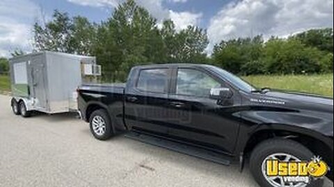 TURN KEY 2022 - 6' x 12' Coffee and Beverage Concession Trailer with 2023 Kitchen Build-Out