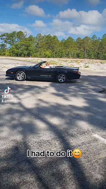 1989 IROCZ doughnuts