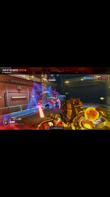 Zarya needs some good timed bubbles and she wins.