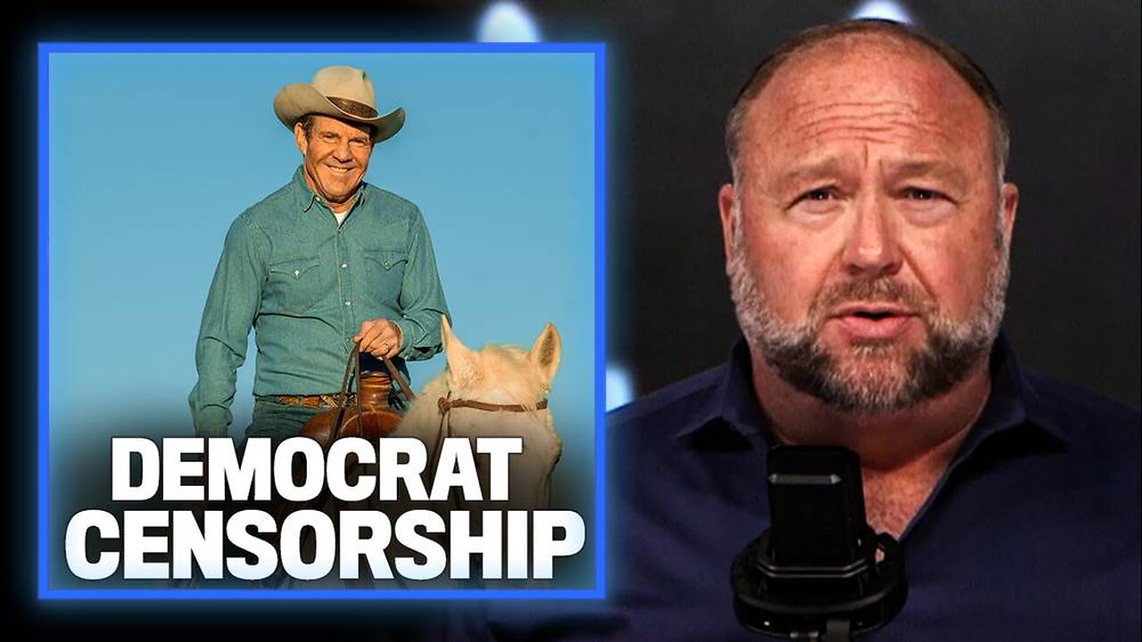 Alex Jones and Joe Rogan Respond to The Desperate Censorship Of Dennis Quaid's New Film "Reagan"