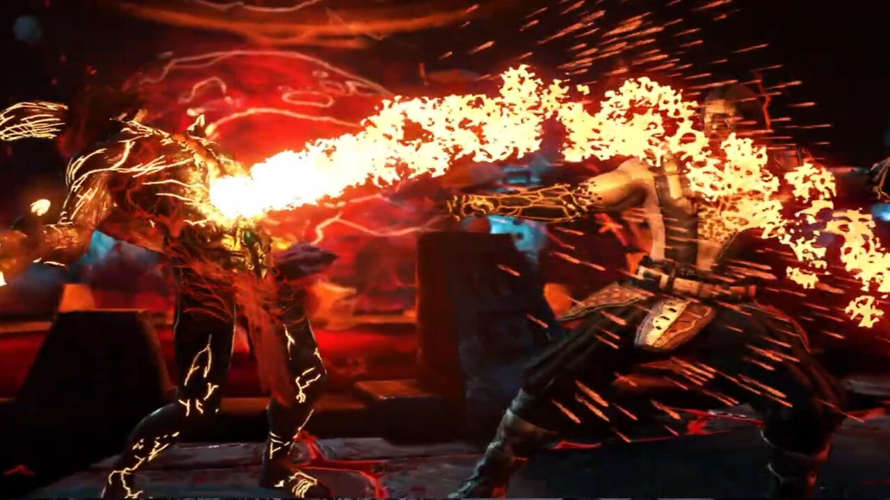 Mortal Kombat X - Liu Kang vs Bone Shaper Shinnok