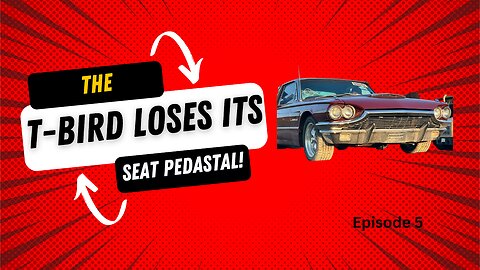 1965 Thunderbird Loses it's Seat Pedestal