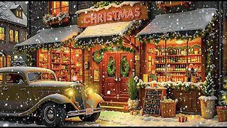 WARM CHRISTMAS JAZZ MUSIC Relaxing Holiday Songs 2025 Cozy Coffee Shop