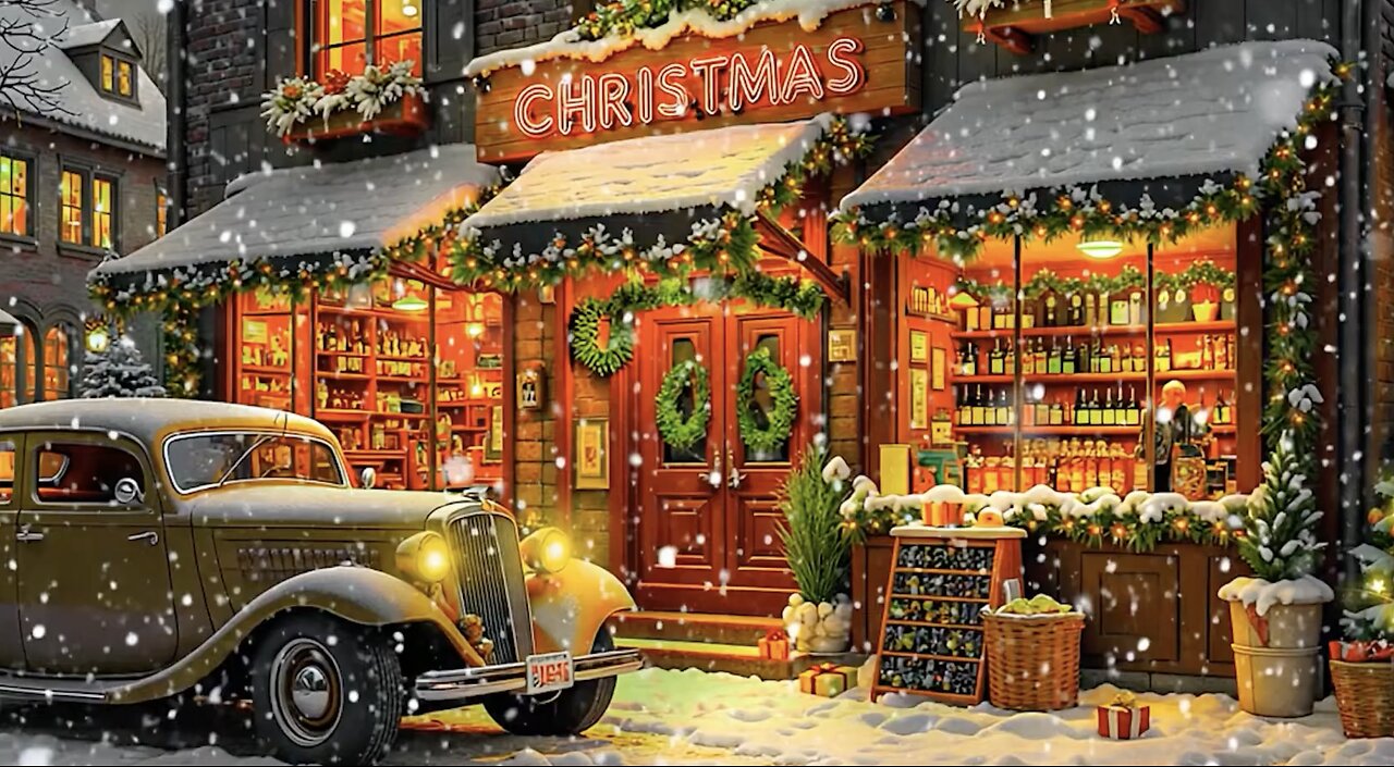 WARM CHRISTMAS JAZZ MUSIC Relaxing Holiday Songs 2025 Cozy Coffee Shop