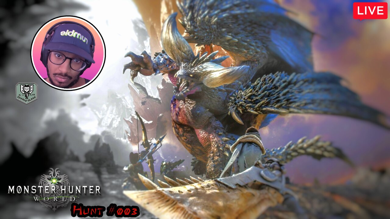 Aggressive Tactics | Monster Hunter World | Hunt #003 [LIVE]