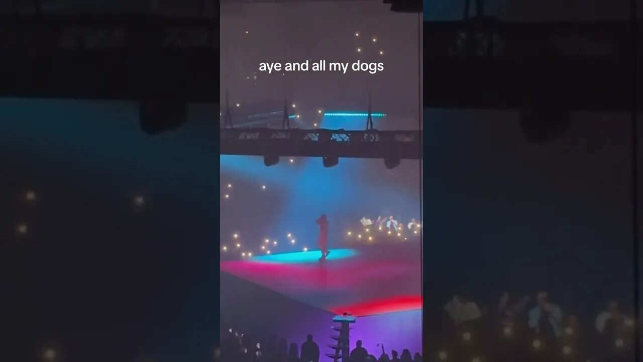 Drake makes the crowd BARK 🐕🐕🐕🐶