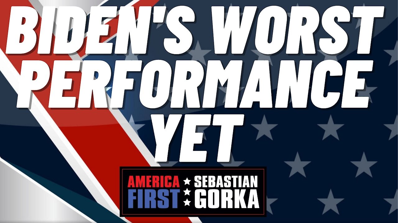 Biden's Worst Performance yet. Boris Epshteyn with Sebastian Gorka on AMERICA First