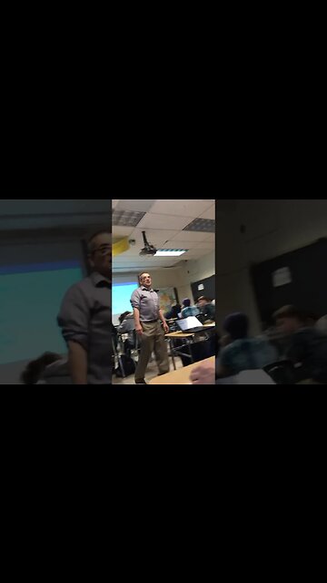 I roast the teacher!