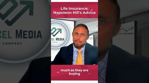 Life Insurance: Napoleon Hill's Advice | Excel Media #shorts