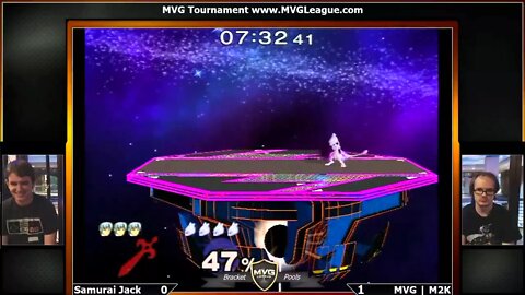 MVG Tournament: Samurai Jack (Marth) vs. MVG | Mew2king (Sheik/MewTwo)