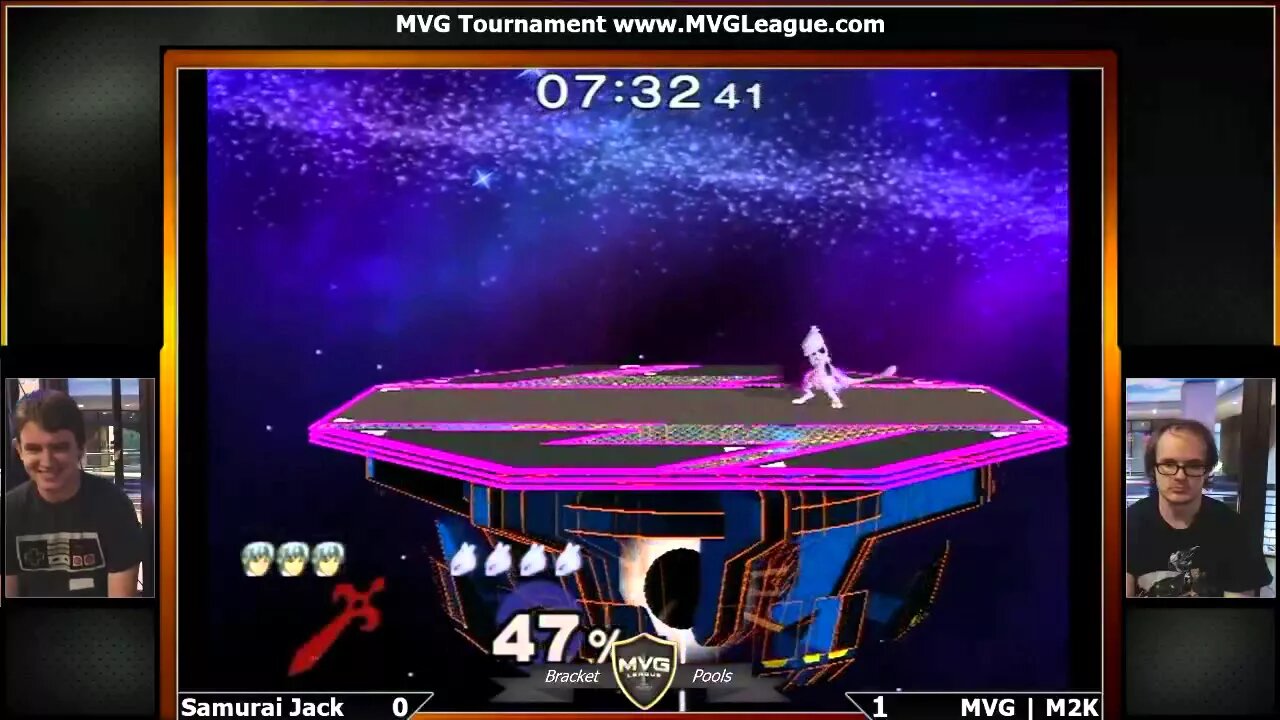 MVG Tournament: Samurai Jack (Marth) vs. MVG | Mew2king (Sheik/MewTwo)
