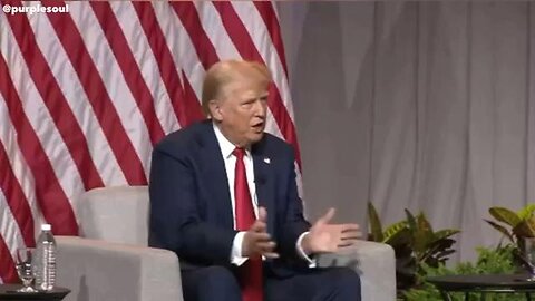 Donald J. Trump: I didn’t know she was black.
