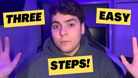 3 EASY Steps To KILL Procrastination