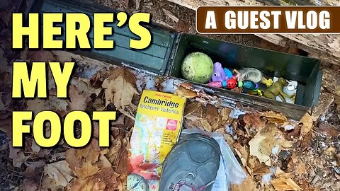 "Here's my foot!" - GUEST VLOG with KayTeeAre