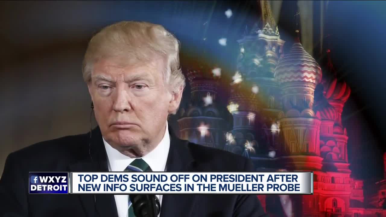 Top Democrats sound off on President Trump after new info