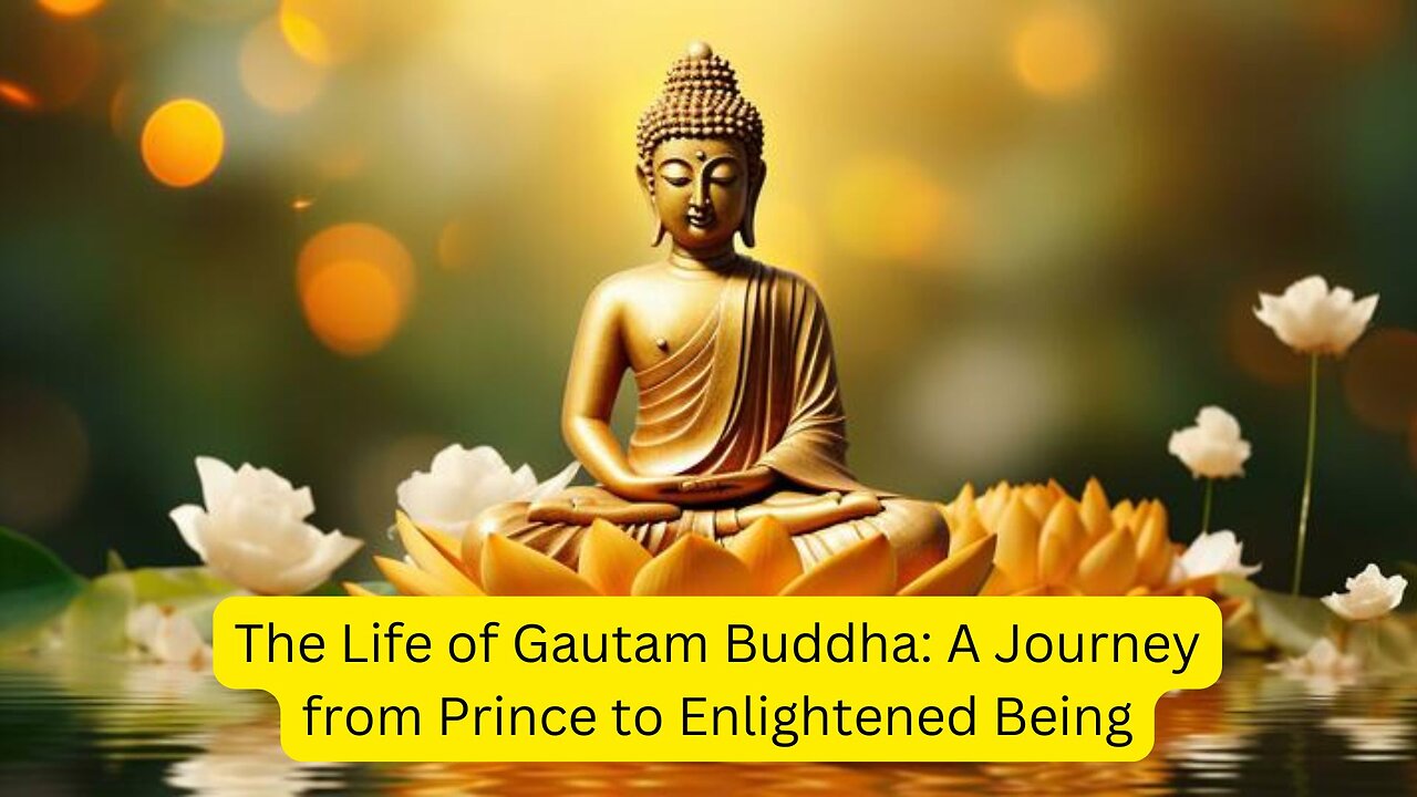 The Life of Gautam Buddha: A Journey from Prince to Enlightened Being