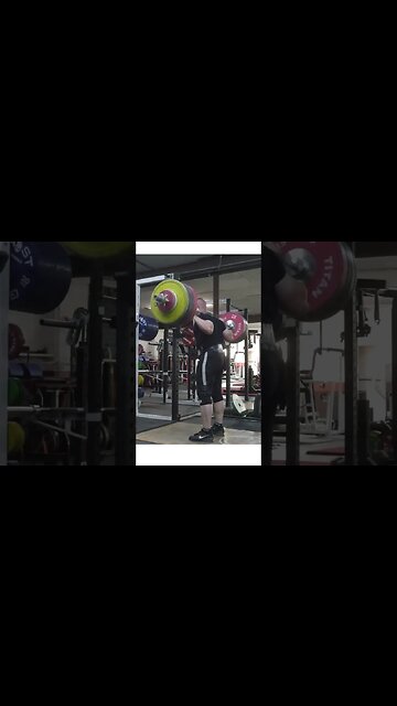 210 kg / 462 lb - Back Squat Double