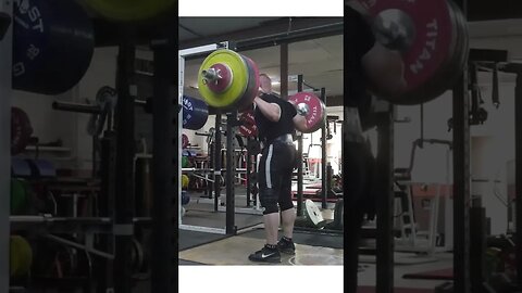 210 kg / 462 lb - Back Squat Double