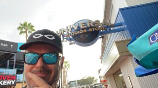 Alone at Universal Studios and it’s Raining