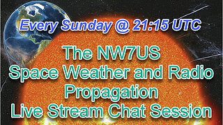 Space WX, Radio Propagation Live Stream - 18 August 2024