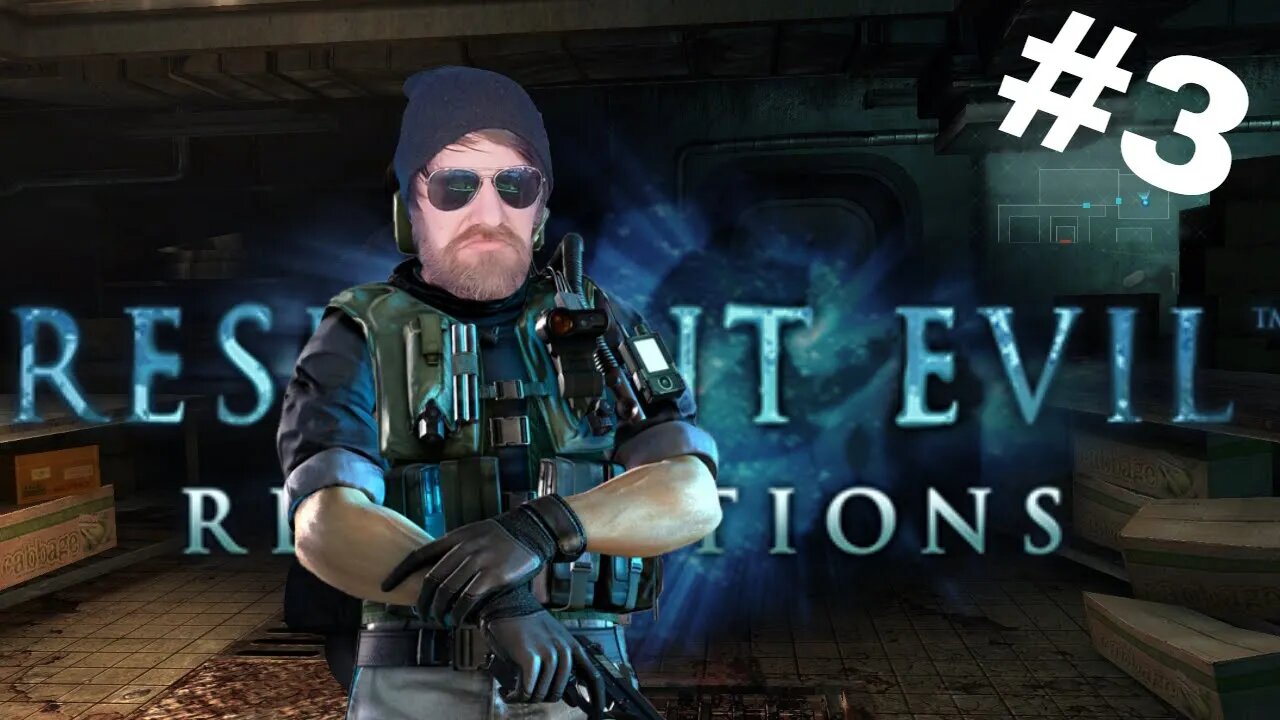 This crazy zomboid beeotch is comin at me! - Resident Evil: Revelations - Part 3