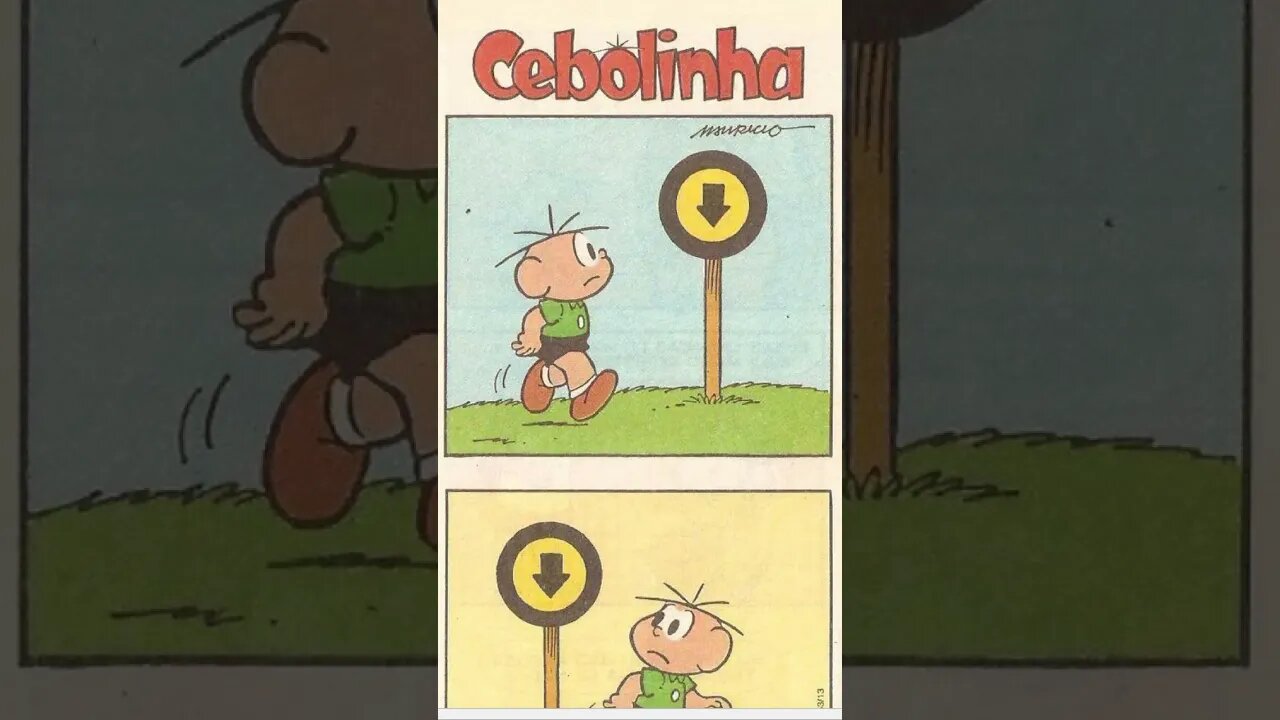 Cebolinha [Pause o Vídeo Caso Não Consiga Ler]