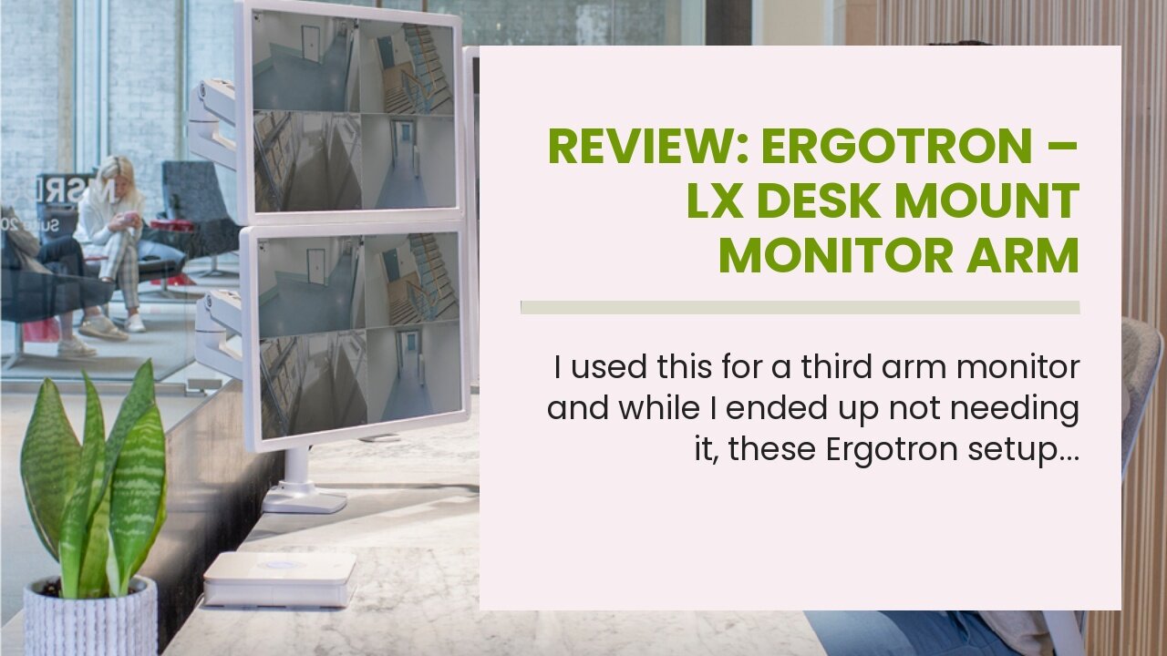 Review: Ergotron – LX Desk Mount Monitor Arm Extension and Collar Kit – Polished Aluminum