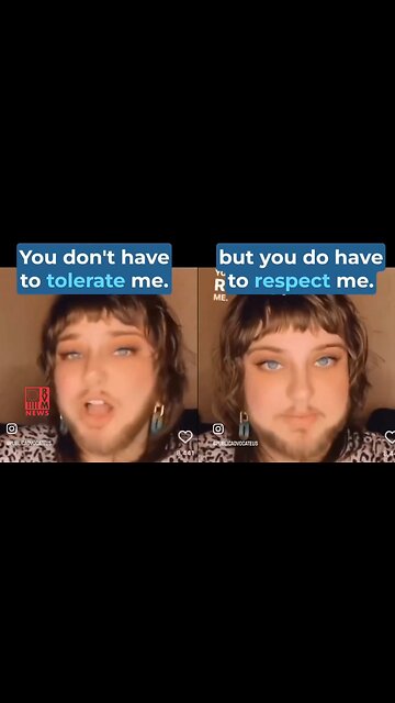 Bearded Fake Female LGBTQ Activist DEMANDS You Respect HIS Pronouns