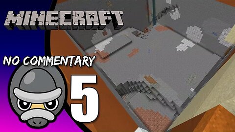 Part 5 // [No Commentary] Digging a Giant Hole in Minecraft - Xbox Series S Gameplay