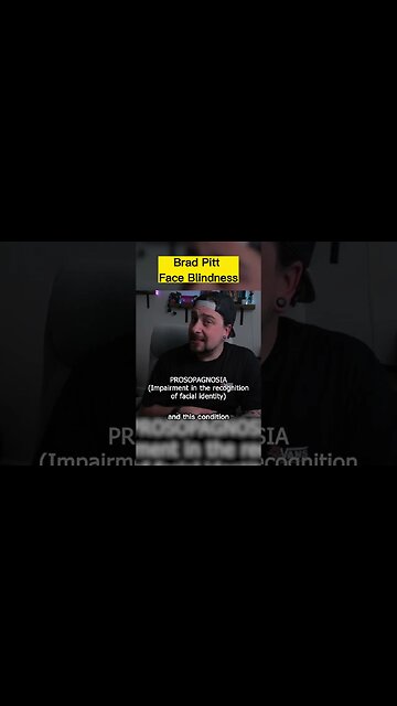 Brad Pitt Face Blindness @TheAspieWorld #autism #shorts #actuallyautistic