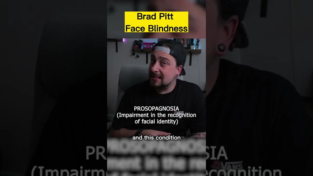 Brad Pitt Face Blindness @TheAspieWorld #autism #shorts #actuallyautistic