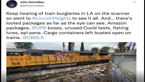 Latest Info On The Train Burglaries In LA