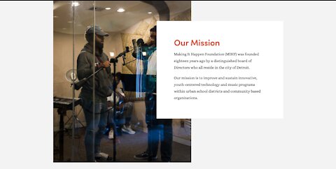 Detroit foundation utilizes the performing arts to make a difference