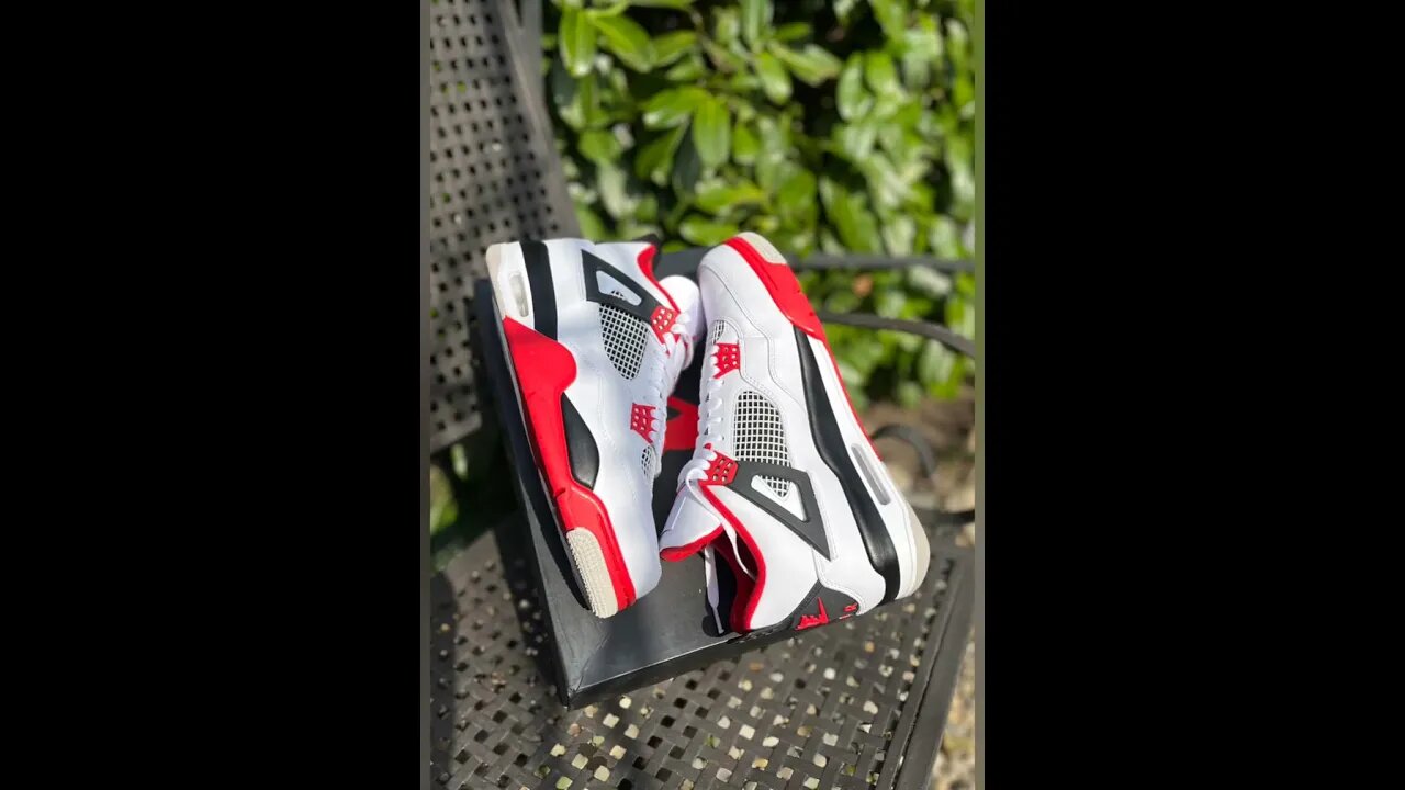 Jordan 4 Fire Red from Pandabuy (Insane)