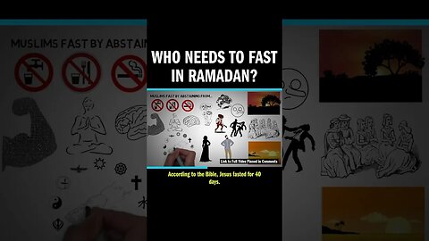 Who Needs to Fast in Ramadan?