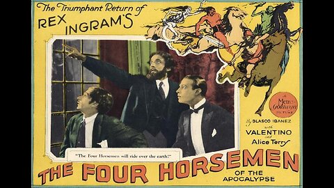 THE FOUR HORSEMAN OF THE APOCALYPSE 1921 Rudolph Valentino FULL MOVIE #43 AFI BEST SILENT FILMS