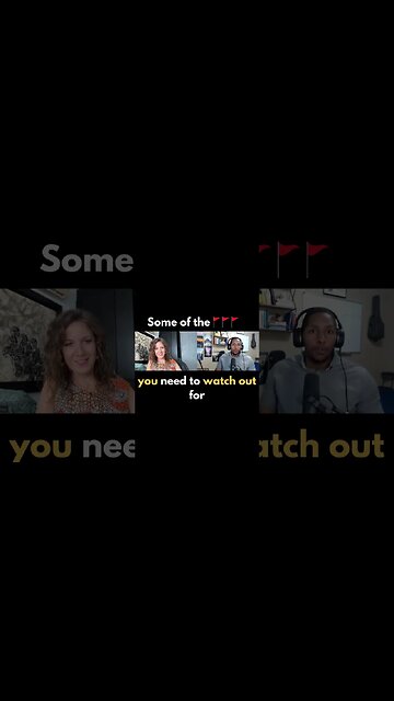 BEWARE of these red flags!!